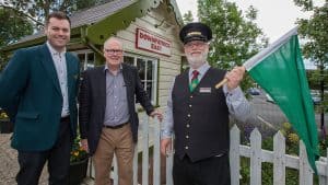 Downpatrick East signal cabin officially opened - Downpatrick and ...
